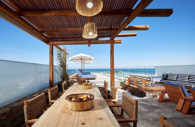 Rodo Seafront Villa with private pool