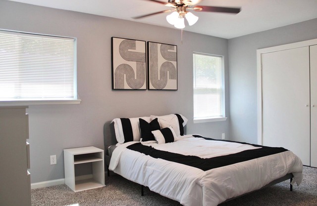 Shared Space. Offering master bedroom with private bathroom for booking.