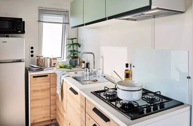 Sites and Landscapes Les Prés Hauts * - Mobile home Privilège Baronnies 3 Bedrooms 6 people