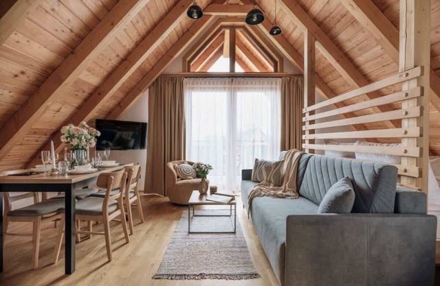 Spacious apartment with a view