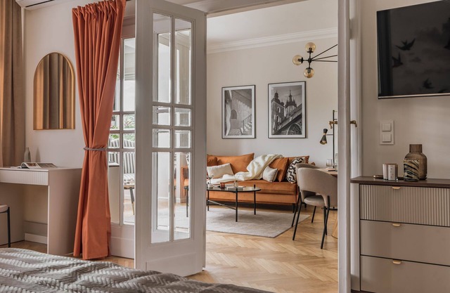 Spacious apartment with a view of Wawel Castle