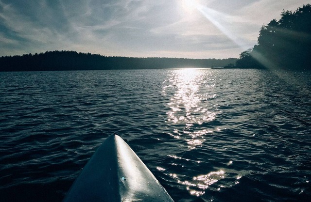 Spacious Lakefront Home with Detached Guest House is being offered for sale.