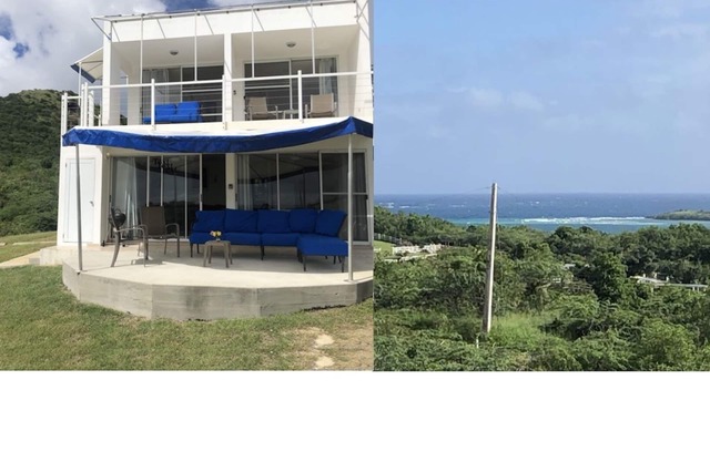 Spectacular estate seclusion with ocean views near Zoni Beach/AC/Wifi/Sat TV