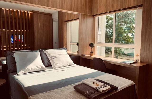 Studio1 pensado em você, viajante; Bem localizado!