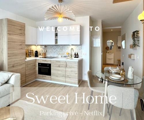 Sweet Home - Cocon élégant, balcon & parking privé