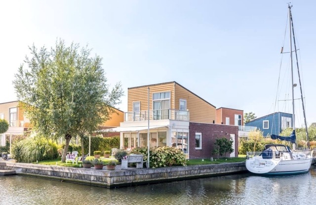 The beautiful, tranquil corner location, surrounded by green landscape and with electrical patio cov