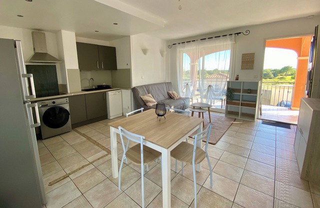 The modern, comfortable apartment at Golf Saint Thomas