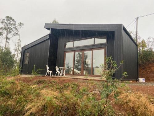Tiny house en el bosque a 10 min de Valdivia, Wifi, Smart TV, free Parking