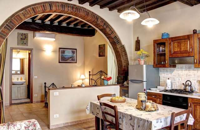 Typical rustic apartment in the heart of Tuscany, Chianti area, Florence.