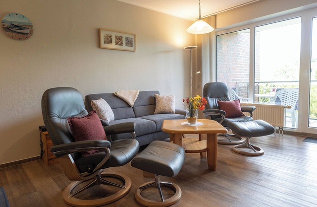 Vacation apartment Utspann. close to the beach and with a view.