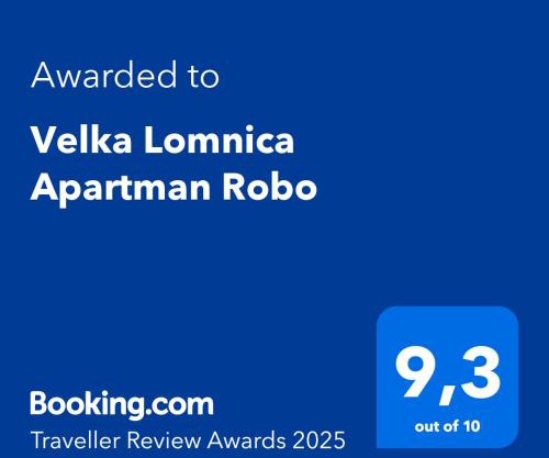 Velka Lomnica Apartman Robo
