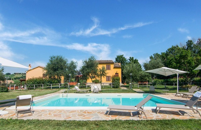 Villa in Ostra Vetere with Pool and Jacuzzis