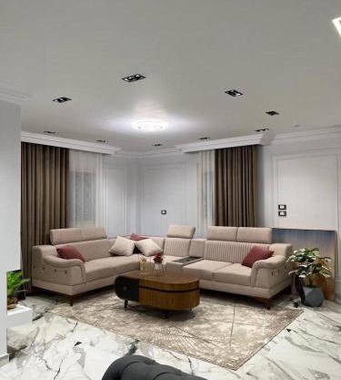 Villa, Sea Front View in gated community and security