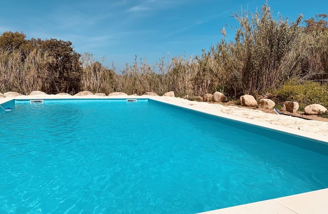 Village eco-cottage with Pool - 5 min to beach 15 min from Figari airport