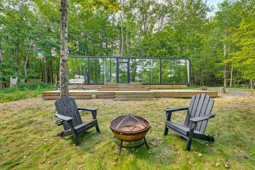 Waterfront Durham Getaway with Deck and Trails!