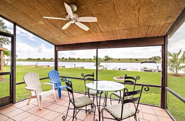 Waterfront Log Cabin