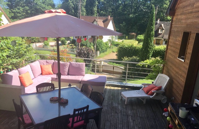 Wooden house in the heart of the Loire castles