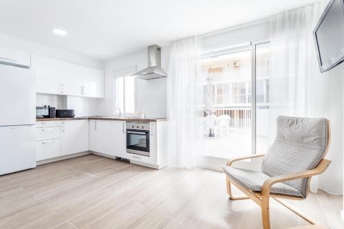 El Perello Apartment | Ático con espectacular terraza y vistas al mar