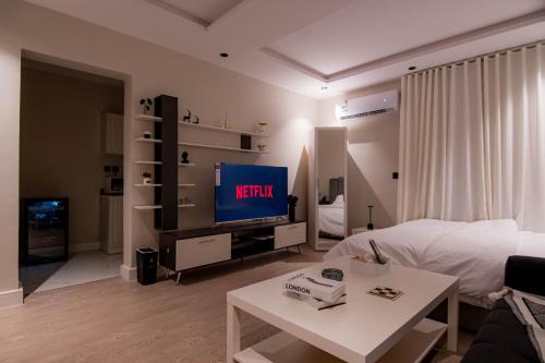 Al Aqiq Apartment | استديو فندقي ومودرن بمدخل ذاتي بجانب البوليڤارد
