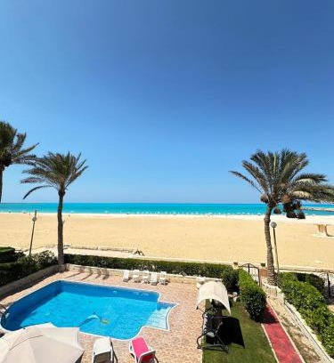 Marina El Alamein Villa | فيلا اول صف بحر مارينا الساحل الشمالي العلمين برايفت بول