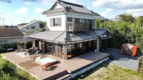 Shirako House | 九十九里 一棟貸 BBQ無料 ジャグジー サウナ 焚火 Re Base Shirako