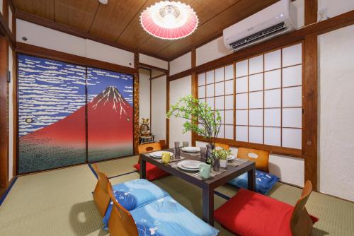 Yachiyo Apartment | 成田空港直通,駅徒歩11分,浅草直通,58平米,最大10名,和風貸切,日本文化体験,桜,花見,浮世絵