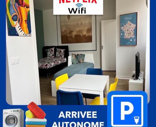 Cret de Roc Apartment | 011 CHIC & COSY STUDIO 40m2 HYPERCENTRE WIFI SMART TV NETFLIX