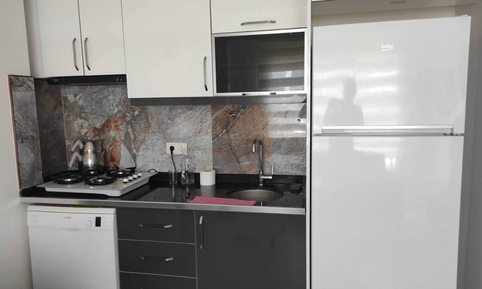 Efeler Apartment | 1+1 air-conditioned new flat for monthly/weekly/seasonal rent