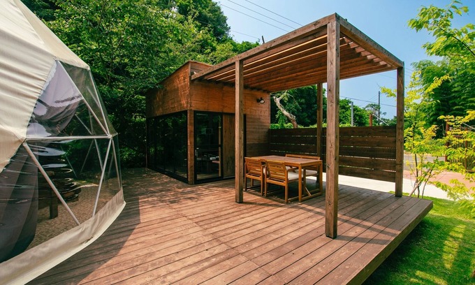 Sumoto RV Rental | 1 night 2 meals included Dome Tent | Friday /Sumoto City Hyōgo