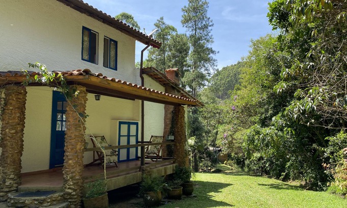 Nova Friburgo House | 10 guests. Comfortable with bathing river