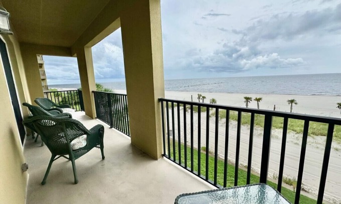 Henderson Point Condo | #123 Beachfront Condo with Amazing Views