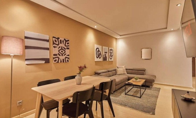 Quartier Hassan Apartment | ☀ 2 Bedroom Luxury Apt in Hassan Rabat + Parking