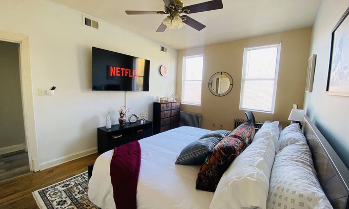 Truxton Circle Apartment | 2 Bedrooms at the heart of the City! Sun Filled & Comfortable!