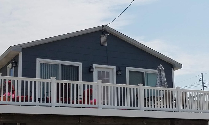 Avalon Condo | 2nd Floor/Spacious deck to enjoy your sunset evenings after the beach, which is only a 3 block walk.