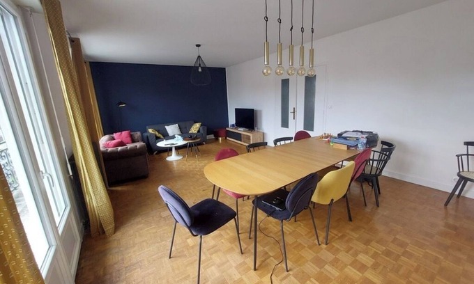 Limoges Apartment | 3-bedroom apartment - Ideal for families/meetings