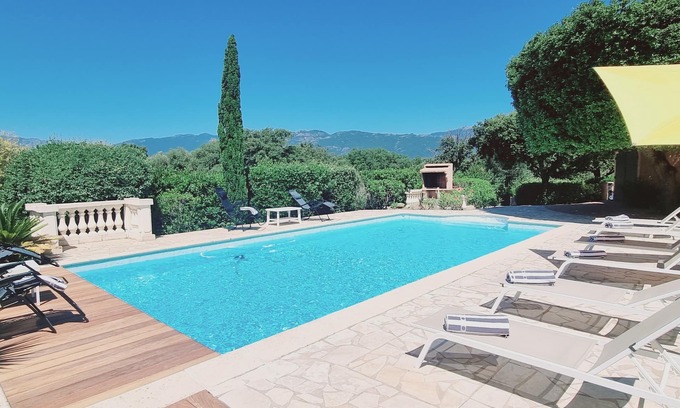 Cala Rossa Villa | 3-bedroom house, private pool, 550m walk to Cala Rossa beaches