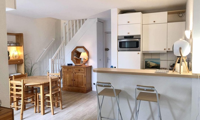 Le Moulleau Apartment | 3 rooms center Moulleau 50 m from the beach