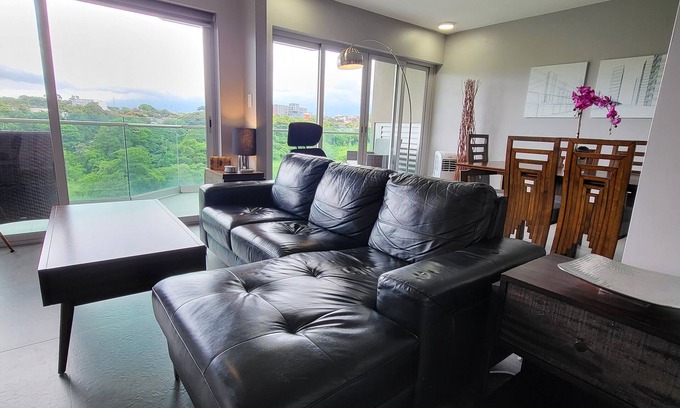 San Jose Condo | 3 Vistas, Modern Serenity & Stunning Balcony Views