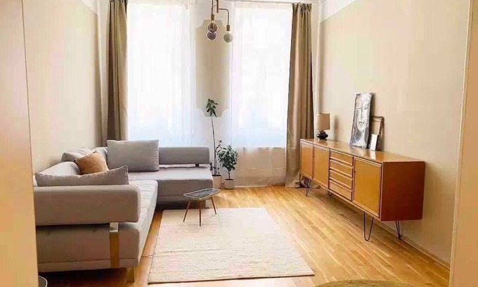 Suedvorstadt Apartment | 3-Zi Wohnung für 5 Pers., Balkon, Hunde willkommen