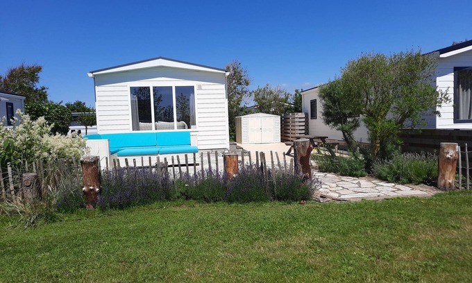 Petten Ski Chalet | 4. Beachhouse, 1km from Sea, Camping, Swimming Pool, Playground