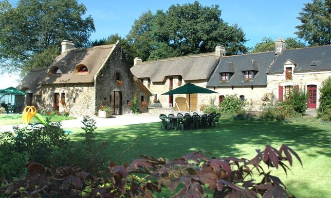 Baud House | 5 character gites with heated indoor swimming pool