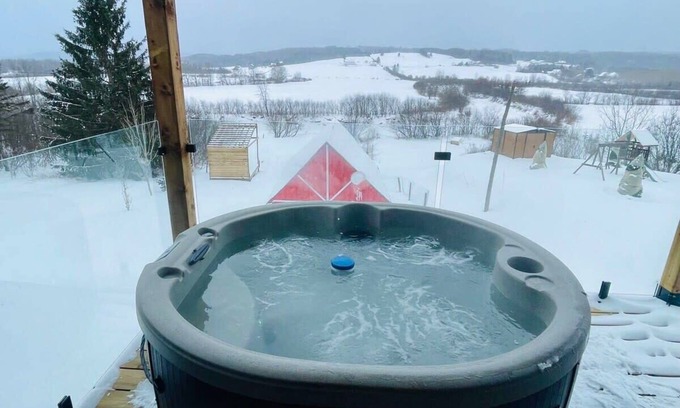 Saint-Leon-de-Standon Apartment | 564A Le Refuge Spa Riviere