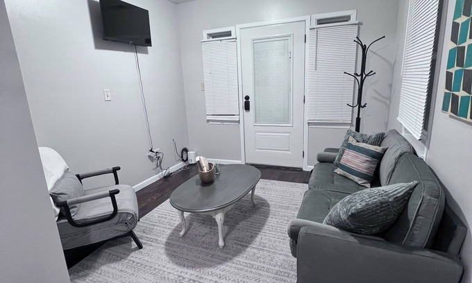 Westmont House | A big "Tiny" home, with large enclosed yard, next to train in downtown Westmont.