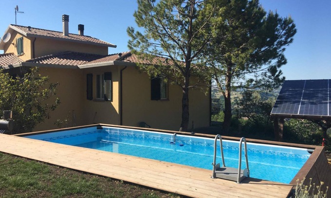 San Severino Marche House | A comfortable apartment with a suggestive view.