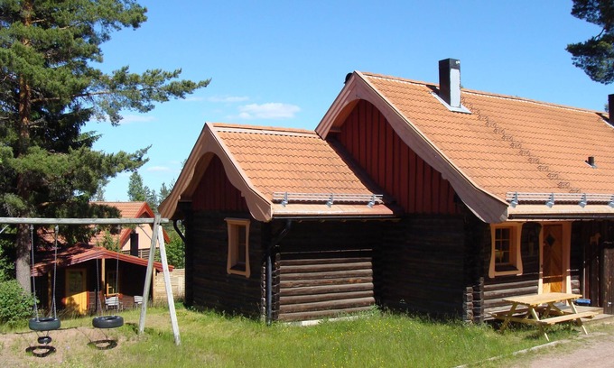 Solleron Cabin | A fabulous log house at the foot of Gesundaberget and Santa Claus Village
