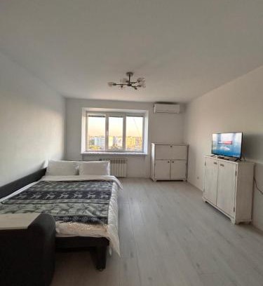 Sukhinovka Apartment | A Living Room Двокімнатна квартира біля Макдональдса Безконтактне заселення