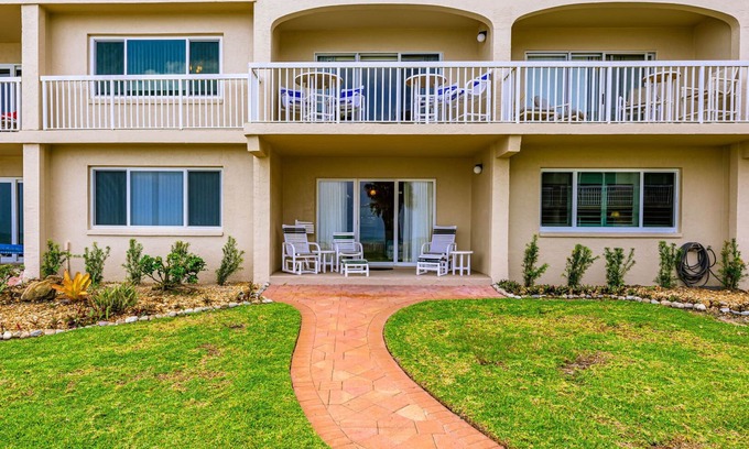 Boardwalk Condo | A106 Perfect 2-bedroom ocean view condo just off Flagler Ave!