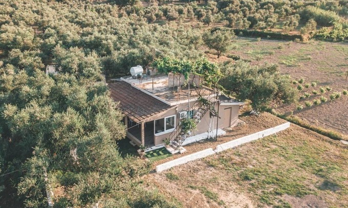 Agia Marina House | Accessible Vacation Home "The Mills House" with Private Terrace & Wi-Fi