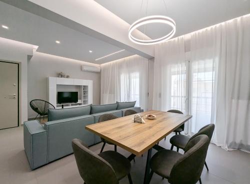 Piraeus Apartment | Acropolis view 3BD penthouse next to tram and port