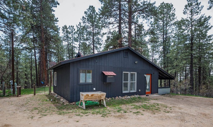 Forest Lakes Cabin | Adventure Basecamp Cabin is Near Lakes, Wooded Setting, Small Dog OK